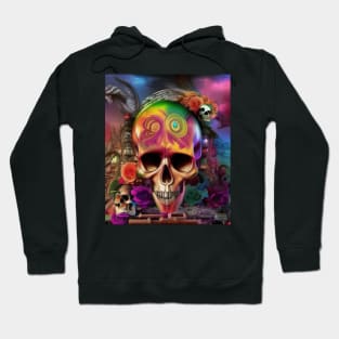 magic skull Hoodie